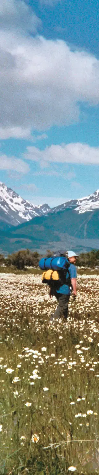 Zu Fuss über die Grenze von Argentinien nach Chile wandern